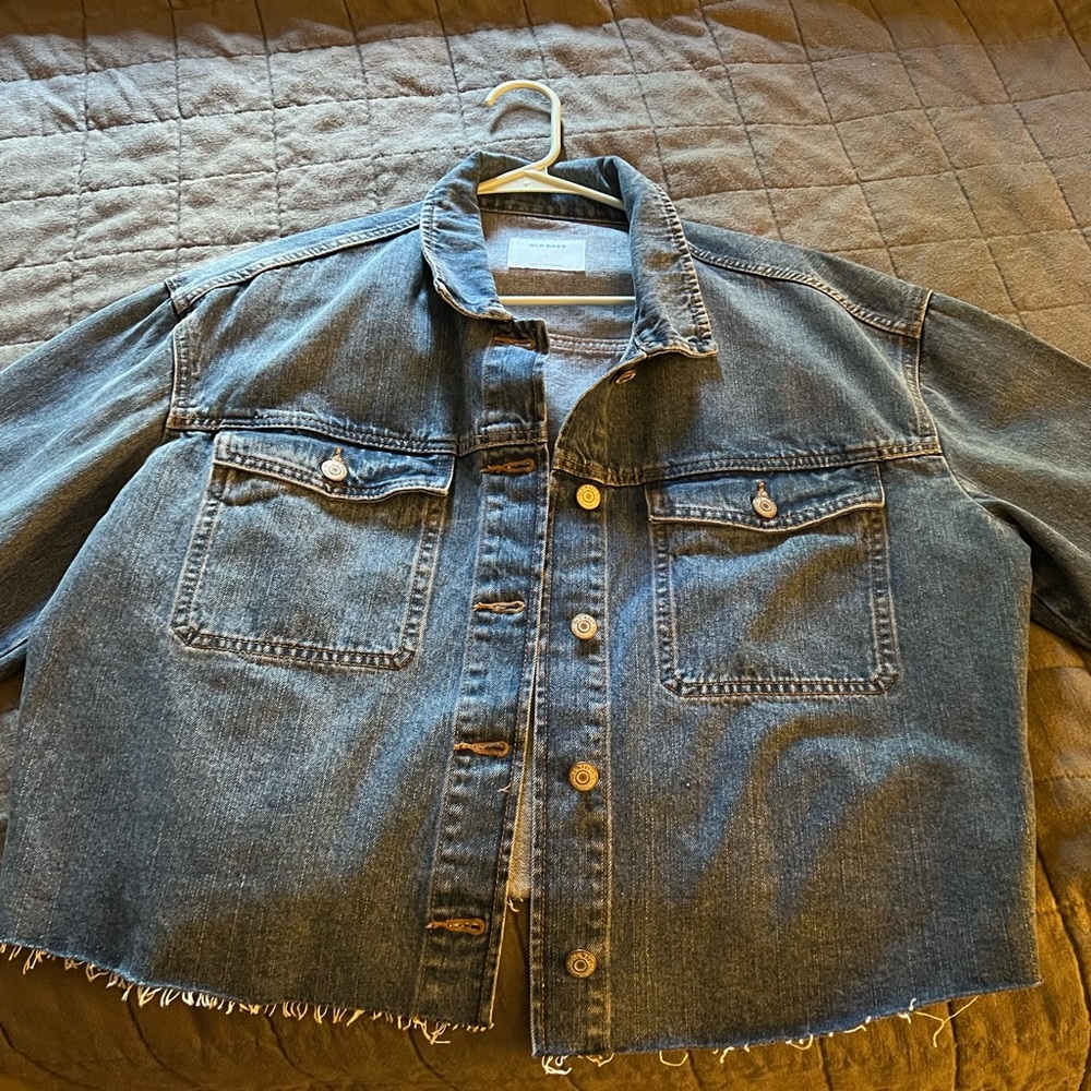 Cropped Jean Jacket
